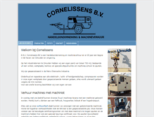 Tablet Screenshot of cornelissens.nl
